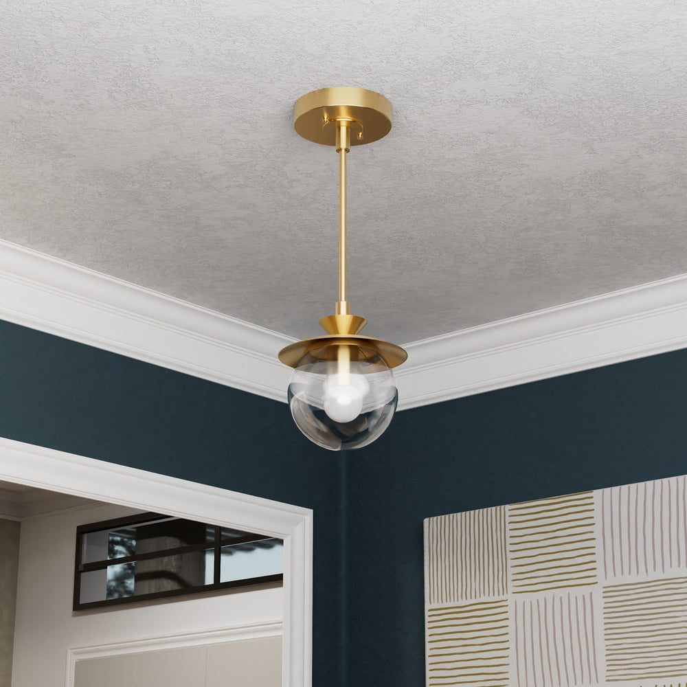 Anoka - Modern Glass Globe Single Light Pendant