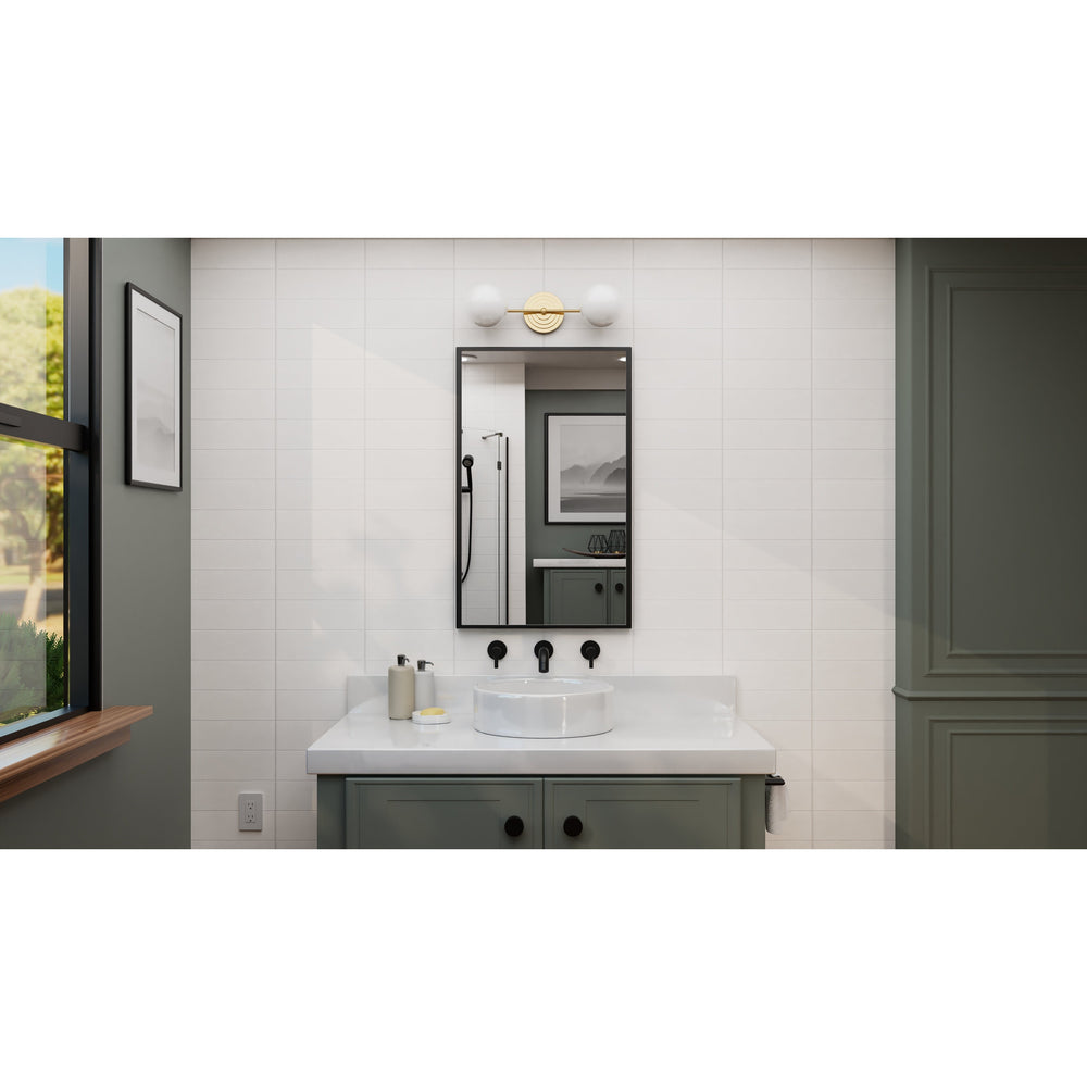 Summit - Two Light Bathroom Vanity - Illuminate Vintage