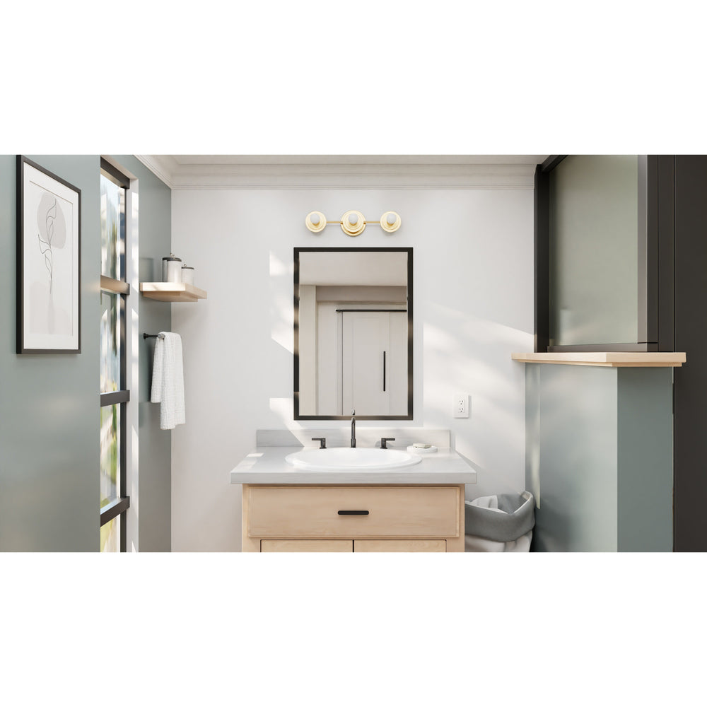 Helena - Three Light Bathroom Vanity - Illuminate Vintage