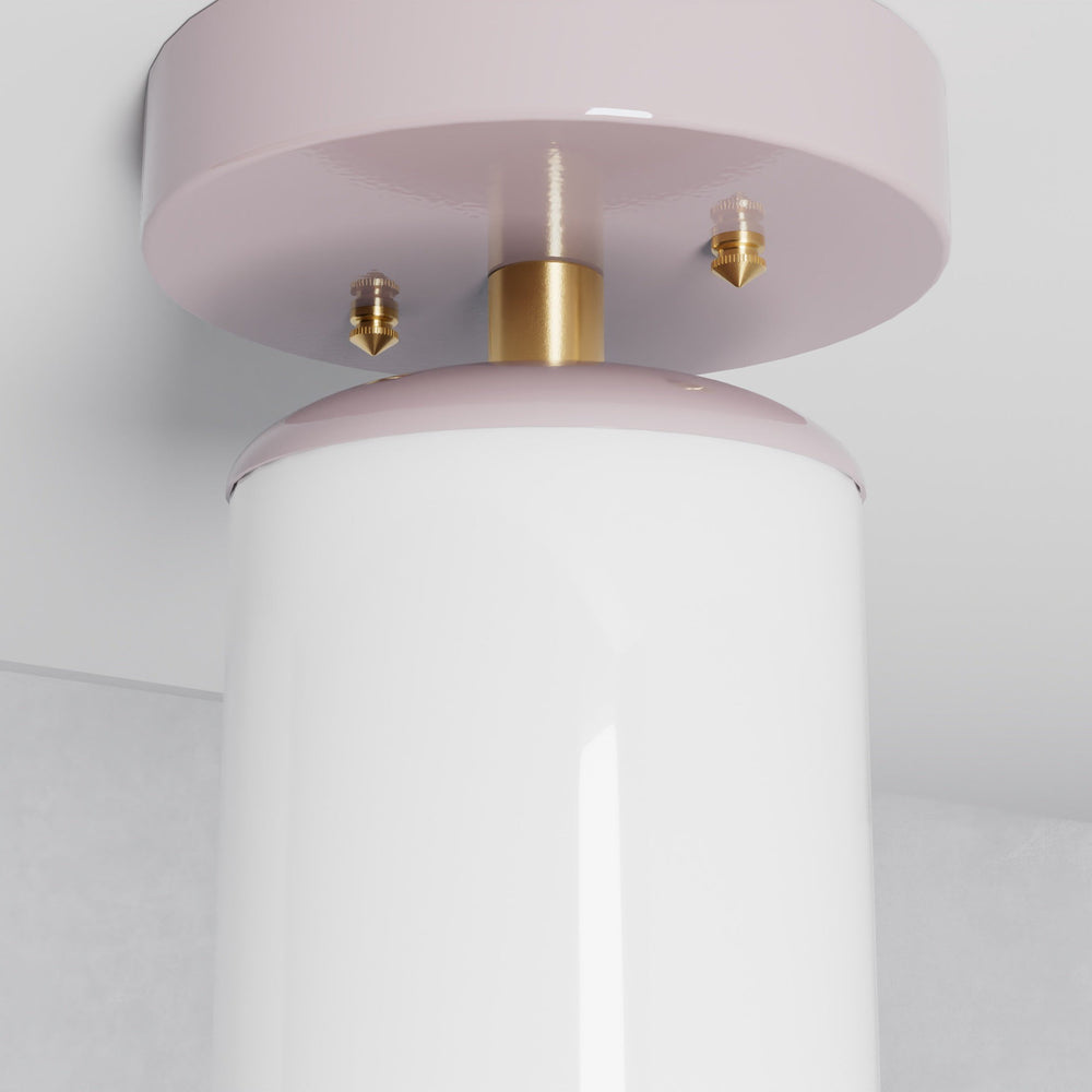 York - Single Light Semi Flush Fixture - Illuminate Vintage