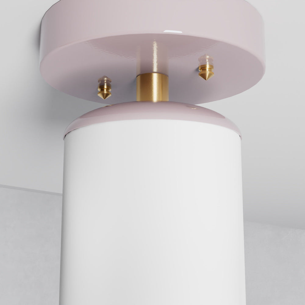 York - Single Light Semi Flush Fixture - Illuminate Vintage