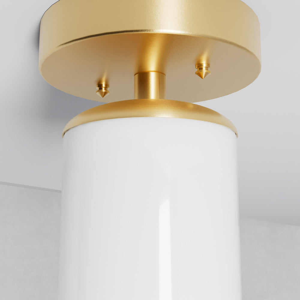 York - Single Light Semi Flush Fixture - Illuminate Vintage