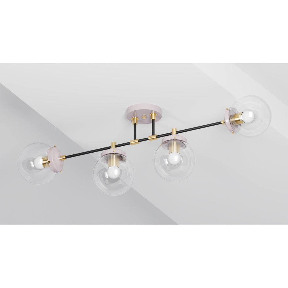 Blaine - Four Light Semi Flush Fixture - Illuminate Vintage