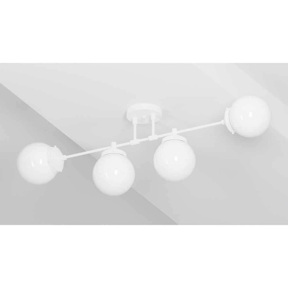 Blaine - Four Light Semi Flush Fixture - Illuminate Vintage