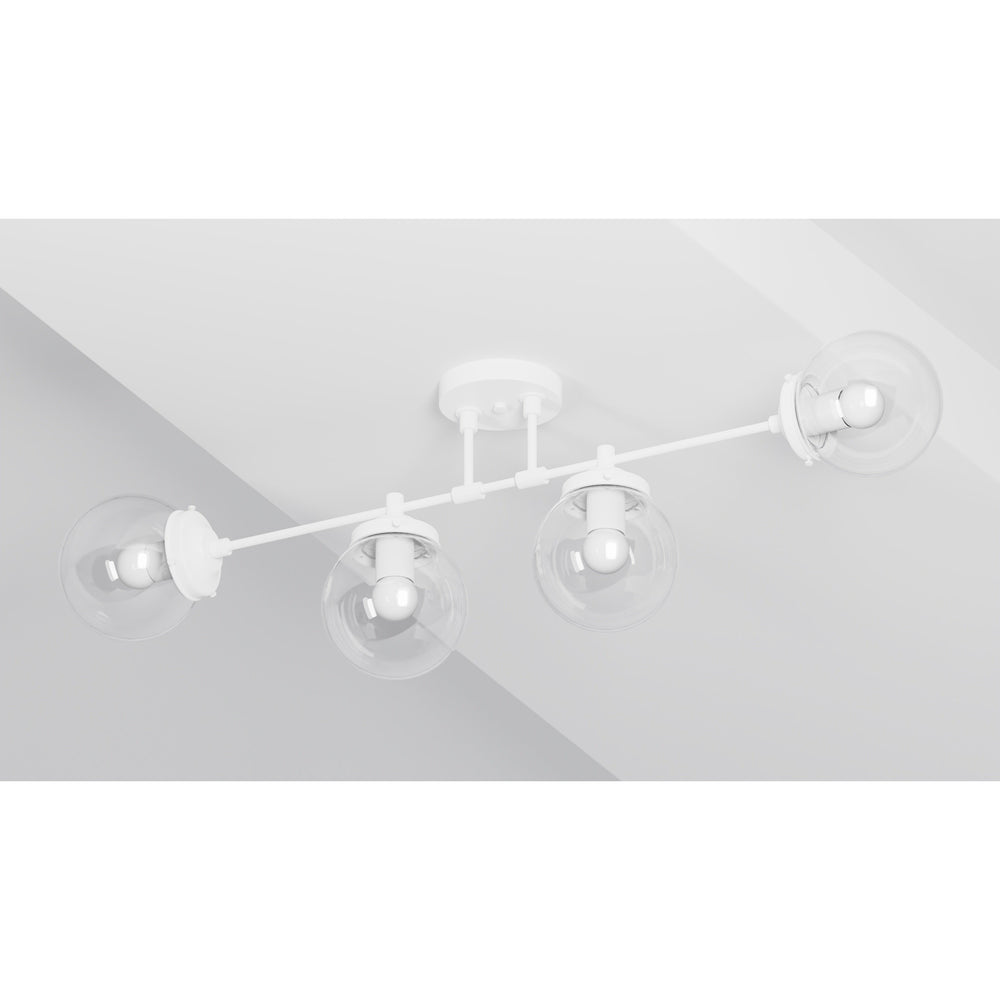 Blaine - Four Light Semi Flush Fixture - Illuminate Vintage