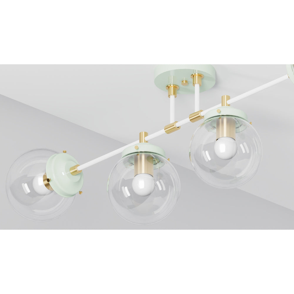 Blaine - Four Light Semi Flush Fixture - Illuminate Vintage