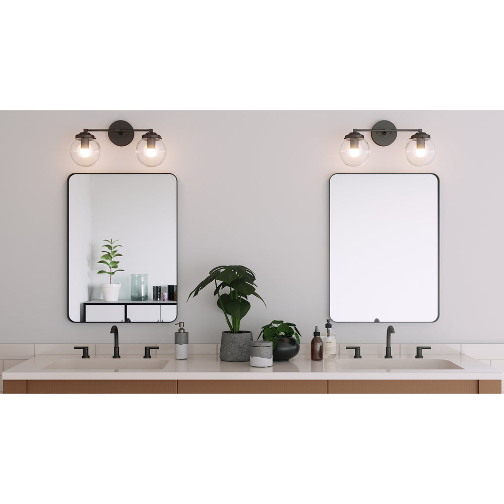 Mena - Two Light Bathrooom Vanity - Illuminate Vintage