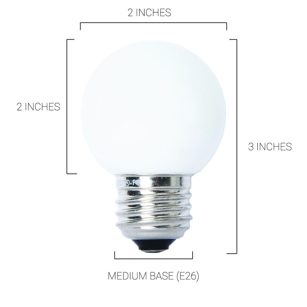 Priced Each - Dimmable G16.5 LED / 2700K / Warm White / 40W - Illuminate Vintage